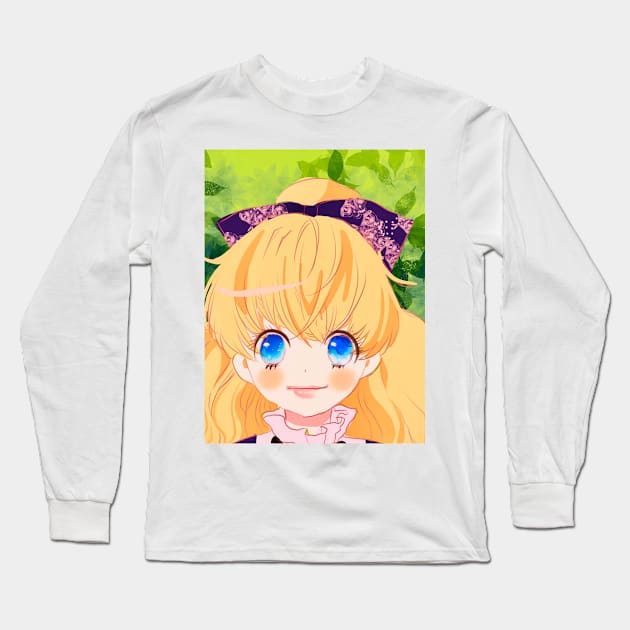 Who made me a princess fanart Korean anime manga WEBTOON Long Sleeve T-Shirt by meisanmui